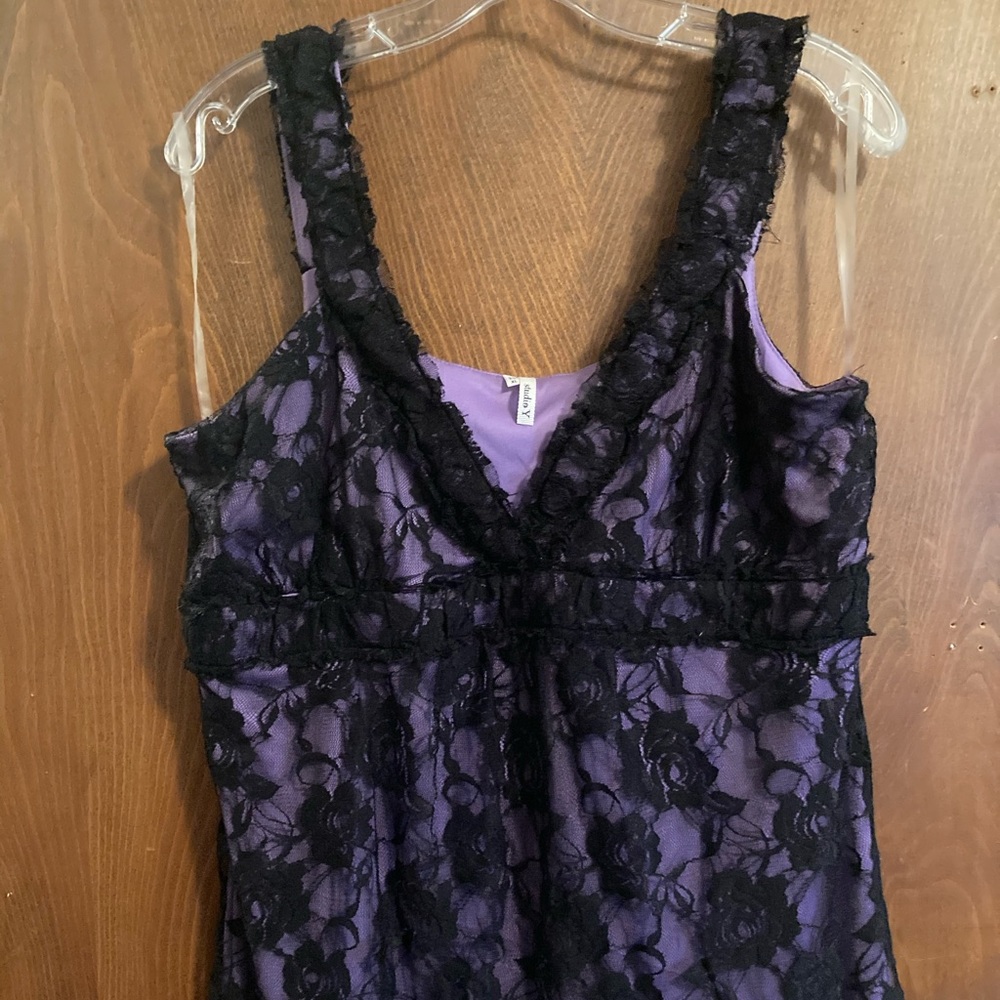 Lacy tank top